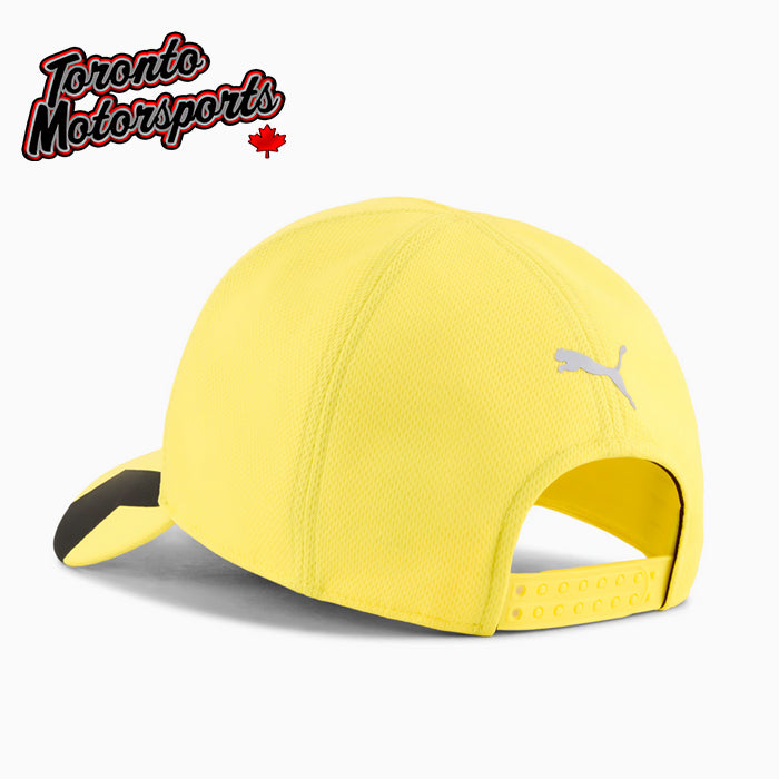 Scuderia Ferrari F1 Puma Race Baseball Hat -  Speed Yellow - Officially Licensed #026891-03