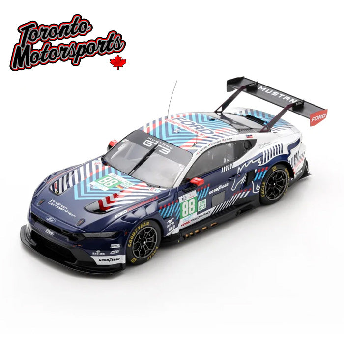2025 Ford Mustang LMGT3 PROTON COMPETITION #88 Gattuso/Levorato/Olsen – 24HR Le Mans 1:18 Scale by Spark #SPA1801053 (18S1053)