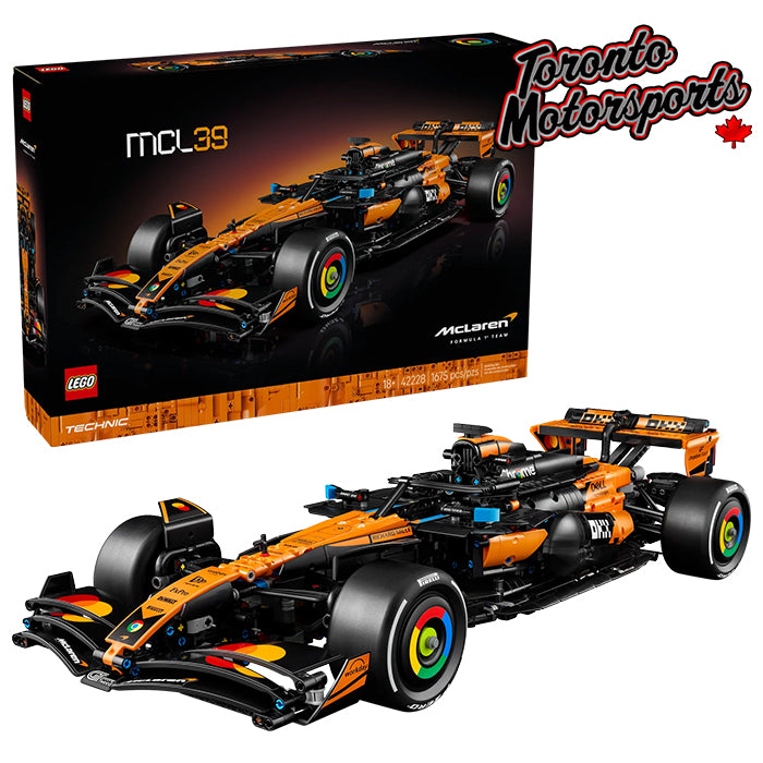 Lando Norris/Oscar Piastri McLaren MCL39 F1 car 1:8 Scale - by Lego #42228