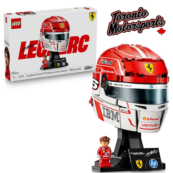 Charles Leclerc Scuderia Ferrari HP Helmet with Figure Set - by Lego #43014