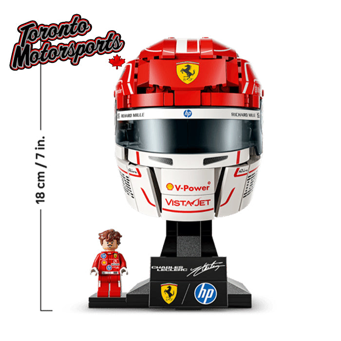Charles Leclerc Scuderia Ferrari HP Helmet with Figure Set - by Lego #43014