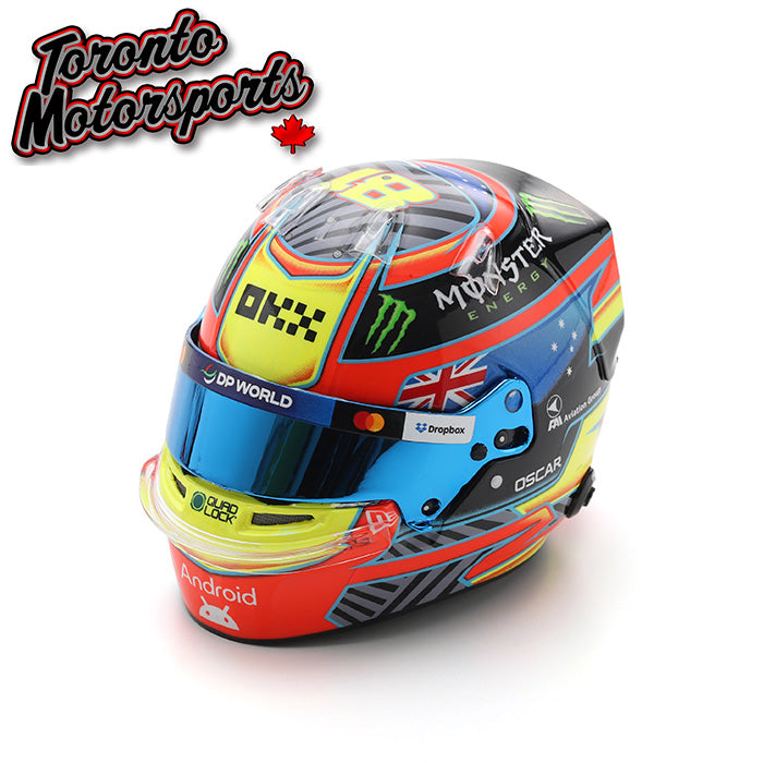.2025 Oscar Piastri - McLaren Formula 1 Team - F1 Replica Helmet - 1:5 Scale by Spark #5HF196