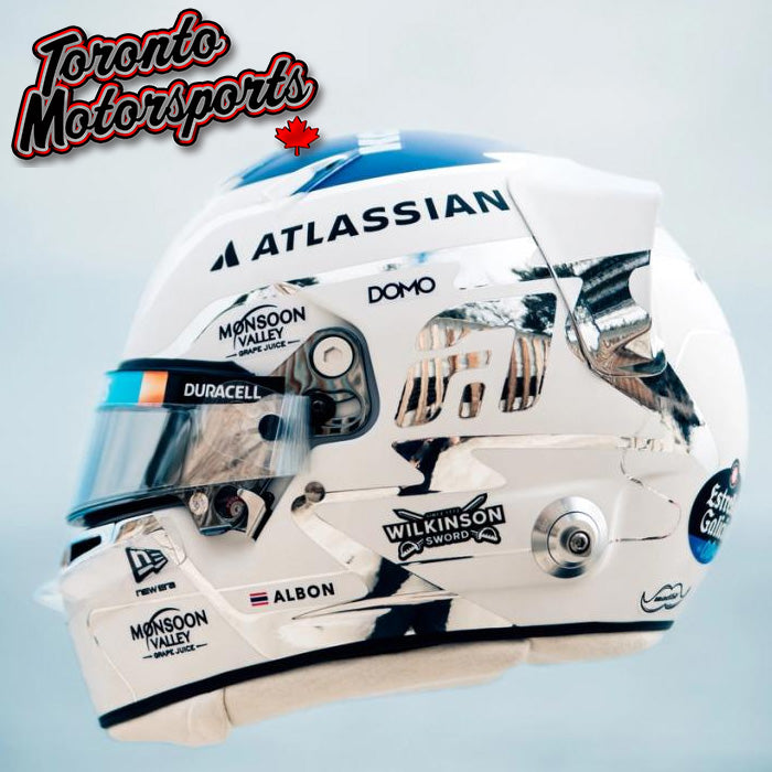 2026 Alex Albon - Atlassian Williams Formula 1 Team - 2026 SEASON -  F1 Replica Helmet - 1:5 Scale by Spark #5HF247