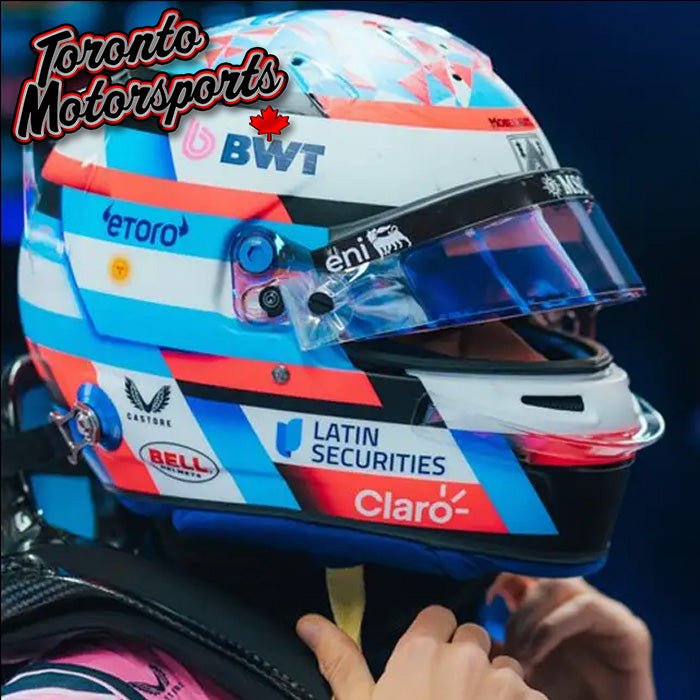 2026 Franco Colapinto - BWT Alpine Formula 1 Team - 2026 SEASON -  F1 Replica Helmet - 1:5 Scale by Spark #5HF249