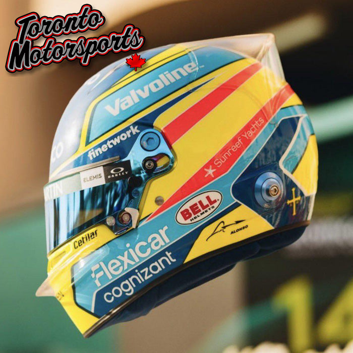 2026 Fernando Alonso - Aston Martin Aramco Formula 1 Team - 2026 SEASON -  F1 Replica Helmet - 1:5 Scale by Spark #5HF250