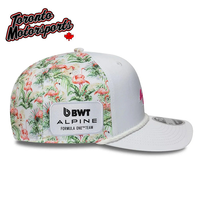 2026 Alpine Racing Miami GP Special Team Hat New Era 9Seventy - White - Officially Licensed #60850738