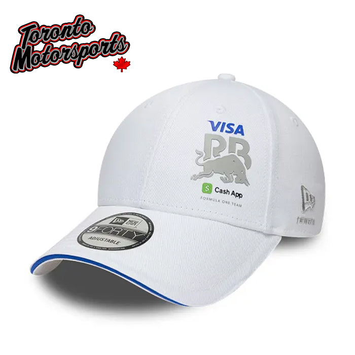 2026 Visa Cash App RB Racing Bulls F1 - White - New Era 9FORTY Team Cap - Officially Licensed #60850745