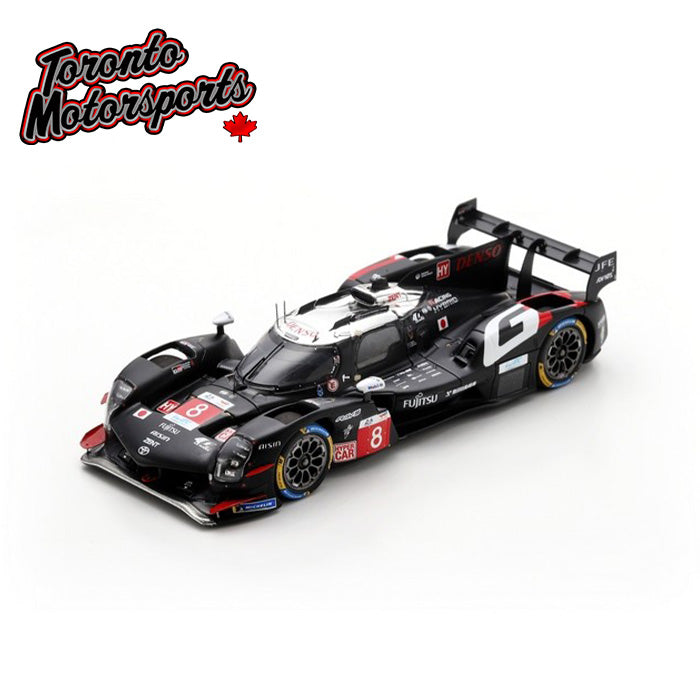 2025 Toyota GR010 - Hybrid #8 Buemi/Hartley/Hirakawa – 24HR Le Mans 1:64 Scale by Spark #64S117