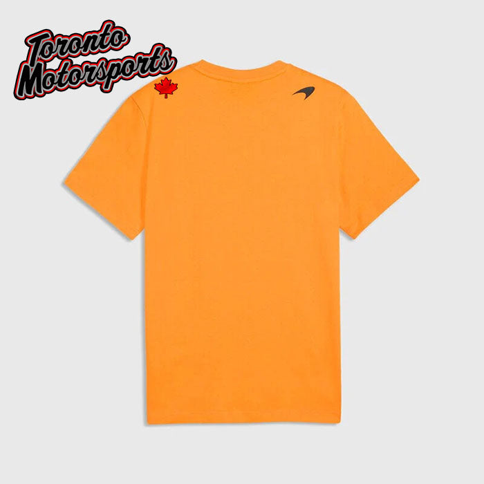 McLaren F1 Essentials Large Logo T-Shirt - Puma Papaya #701241134-002-802