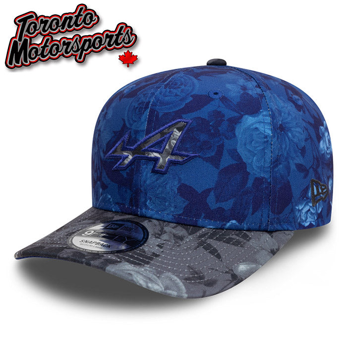 Alpine F1 Tonal Floral- New Era 9FIFTY Team Cap - Officially Licensed #ALP-60595524