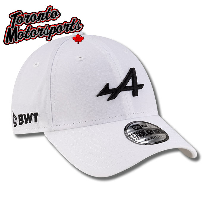.2025 Alpine F1 Essential (WHITE) - New Era 9FORTY Team Cap - Officially Licensed #ALP-60669248