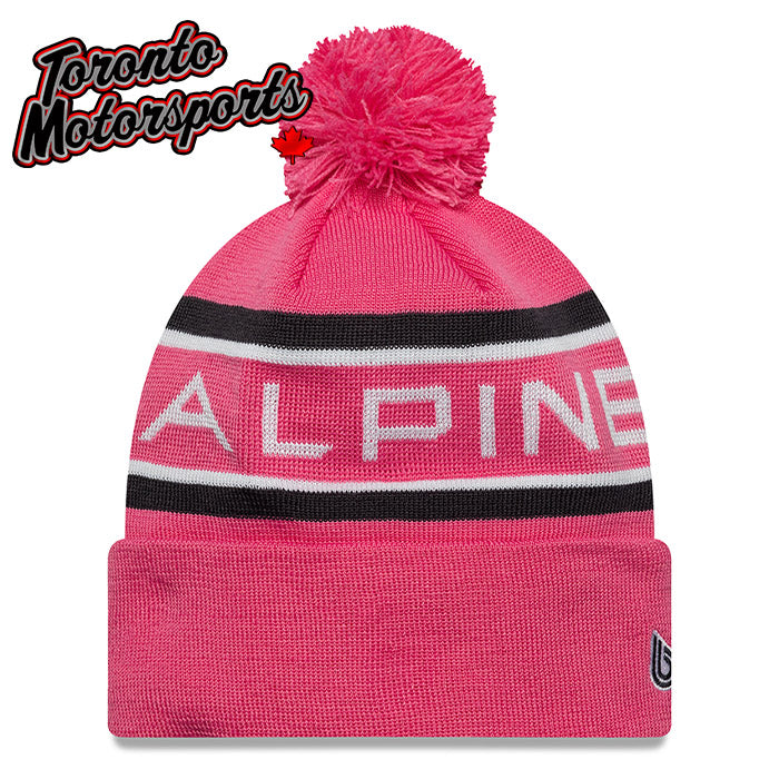 .2025 Alpine F1 New Era Team Pom Cuff Beanie Hat #ALP-60669252
