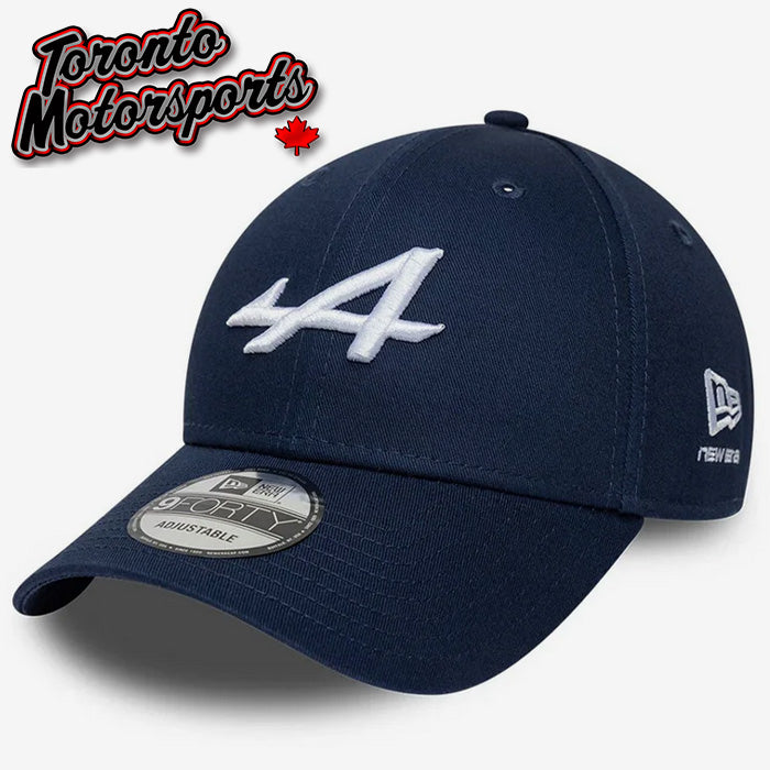 2026 BWT Alpine F1 Navy Essential - New Era 9FORTY Team Cap - Officially Licensed #ALP-60850761