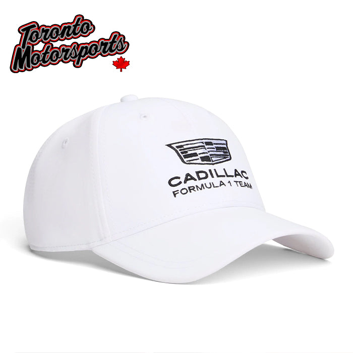 2026 Cadillac F1 Racing - Valtteri Bottas Team Hat - White - Officially Licensed #AU02100-YBR