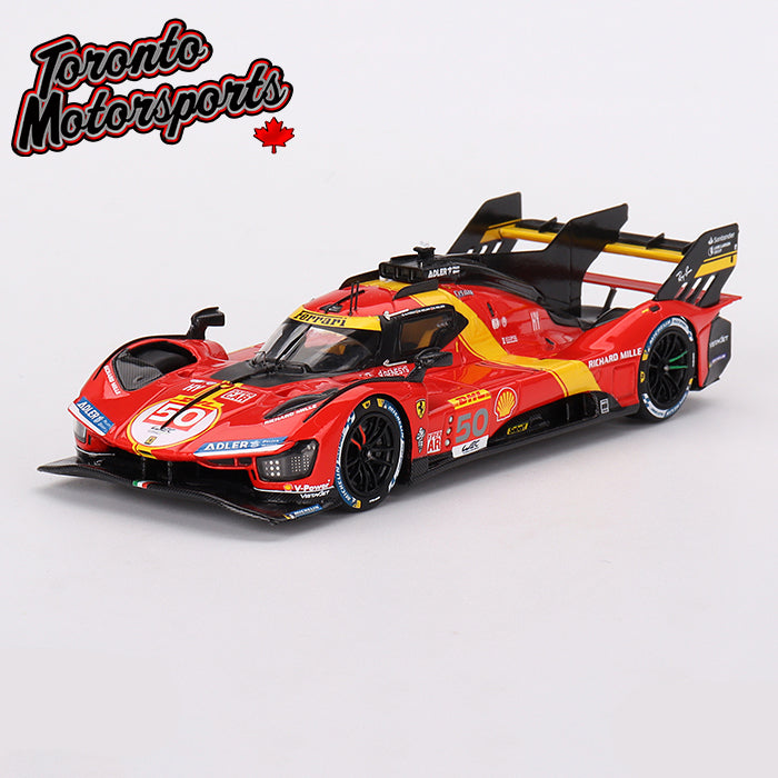.2023 Ferrari 499P Team AF Corse #50 – 3rd WEC 1000 miles of Sebring 1:43 Scale by BBR #CS003