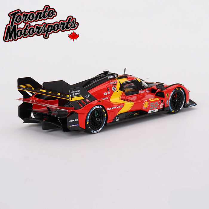 .2023 Ferrari 499P Team AF Corse #50 – 3rd WEC 1000 miles of Sebring 1:43 Scale by BBR #CS003