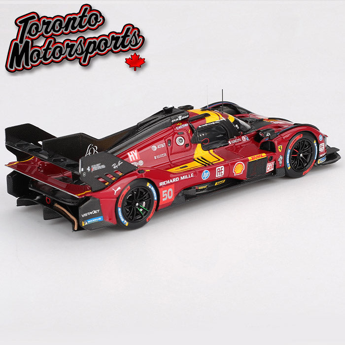 2025 Ferrari 499P Team AF Corse #50 – WINNER WEC Qatar 1812km 1:43 Scale by BBR #CS009