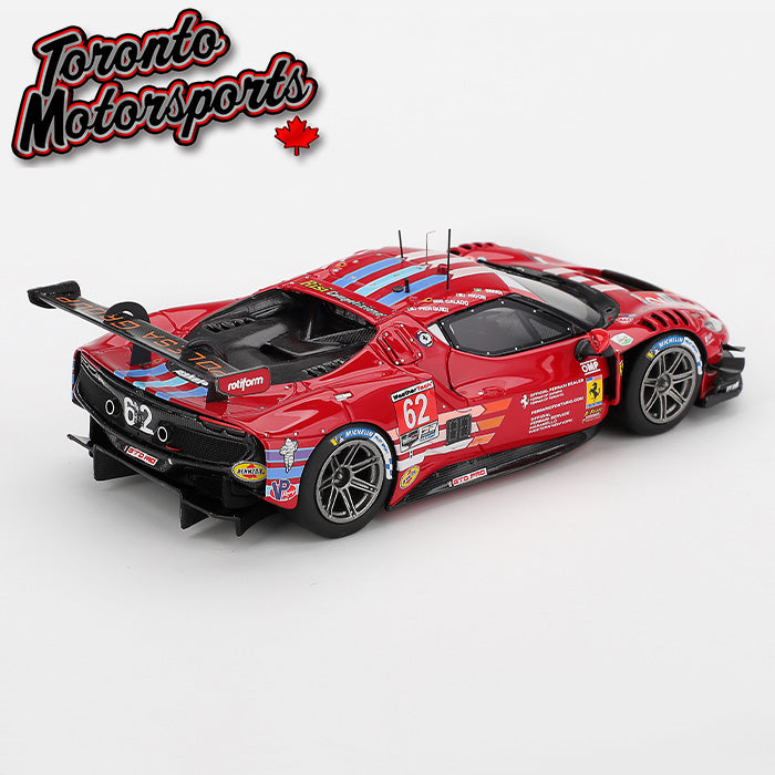 2024 Ferrari 296 GT3 AF CORSE #62 Calado/Pier Guidi/Rigon/Serra – IMSA Daytona 24 Hrs 1:43 Scale by BBR #CS019