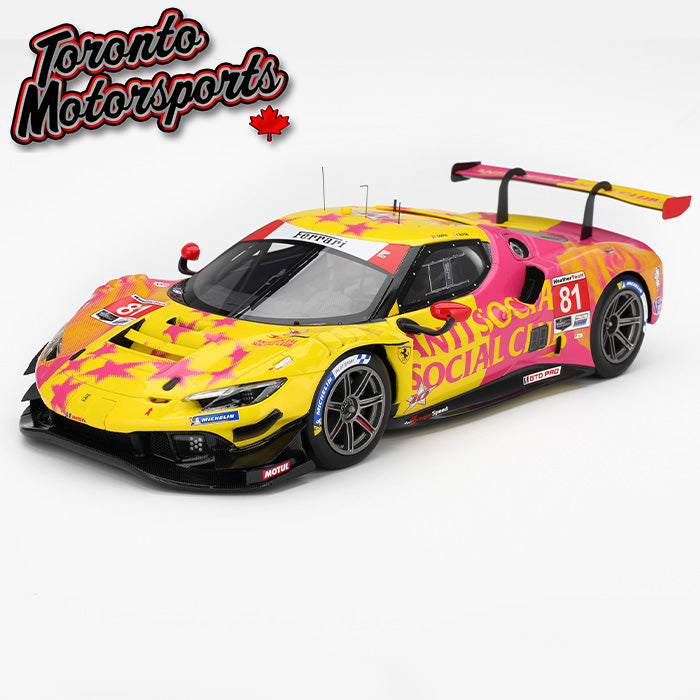 2025 Ferrari 296 GT3 Dragon Speed #81 Altoè/Costa – IMSA Laguna Seca 1:18 Scale by  BBR #CS18016