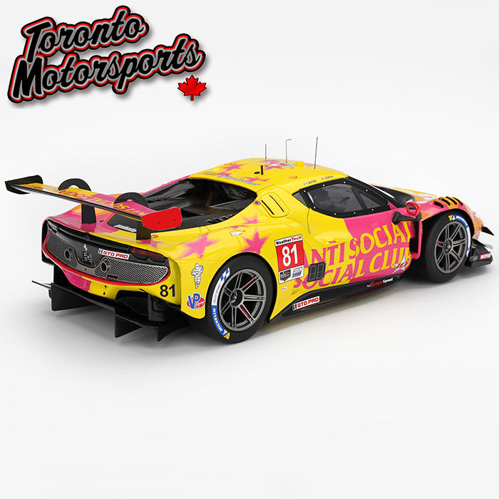 2025 Ferrari 296 GT3 Dragon Speed #81 Altoè/Costa – IMSA Laguna Seca 1:18 Scale by  BBR #CS18016