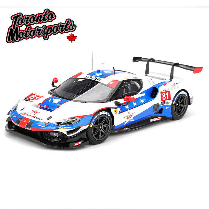 2025 Ferrari 296 GT3 Dragon Speed #81 Costa/Rigon – IMSA Watkins Glen 1:18 Scale by  BBR #CS18017