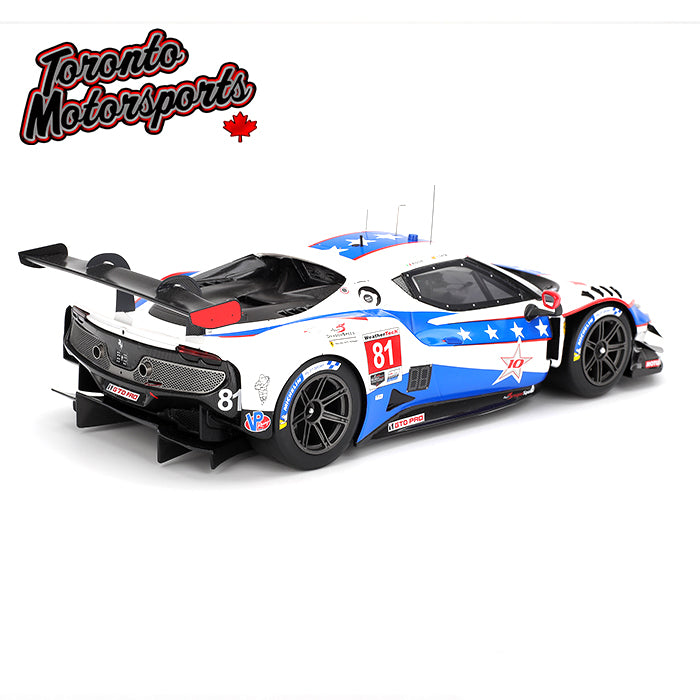 2025 Ferrari 296 GT3 Dragon Speed #81 Costa/Rigon – IMSA Watkins Glen 1:18 Scale by  BBR #CS18017
