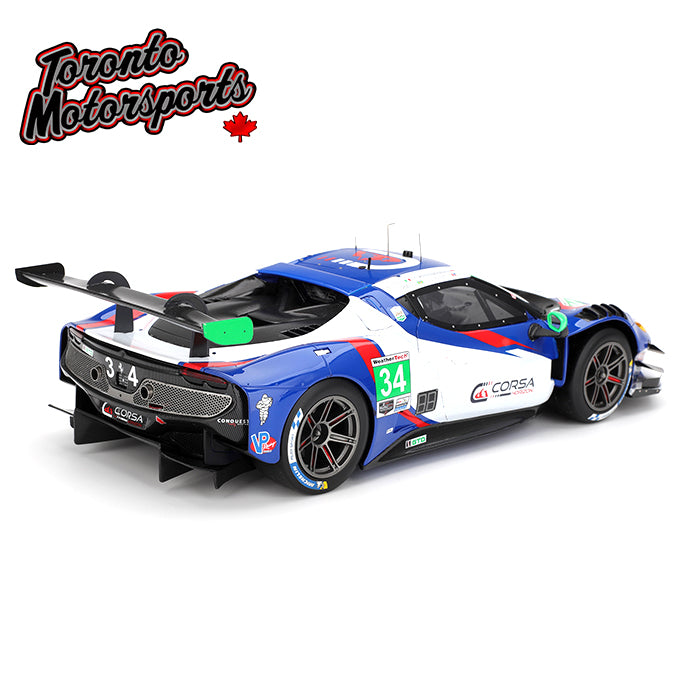 2025 Ferrari 296 GT3 Conquest Racing #34 Franco/Serra/Tuck – IMSA Daytona 24 Hrs 1:18 Scale by  BBR #CS18020
