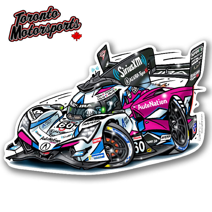Acura ARX-06 MSR - Vinyl Decal  #DECAL-ACURAMSR (134)