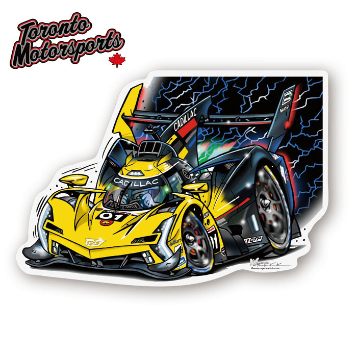 Cadillac CGR GTP #01 IMSA - Vinyl Decal #DECAL-CADILLACGTP01 (26)