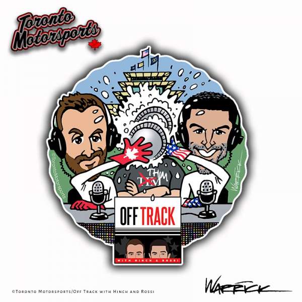 Off Track With Hinch & Rossi "Humble Pie" -  Die Cut Vinyl Sticker #DECAL-HUMBLEPIE (133)