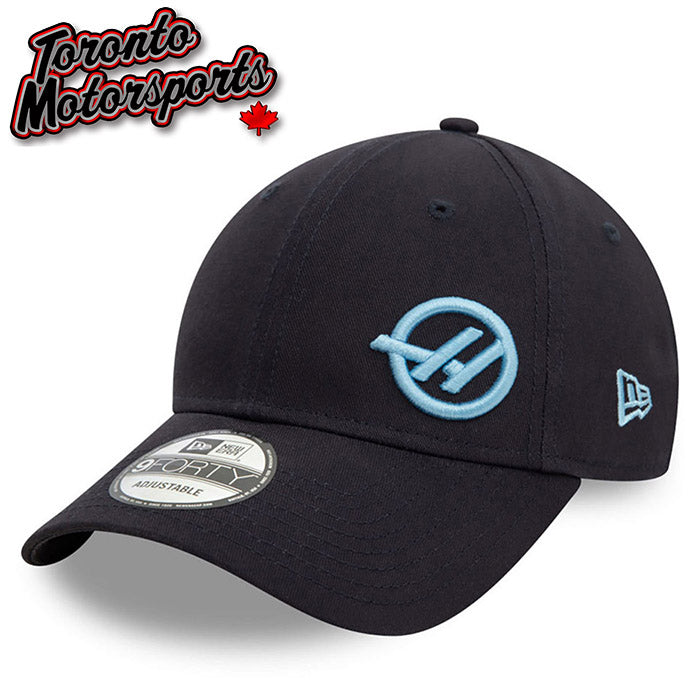 .2025 Haas F1 'Flawless' Black/Blue - New Era 9FORTY Team Cap - Officially Licensed #HAAS-60596914