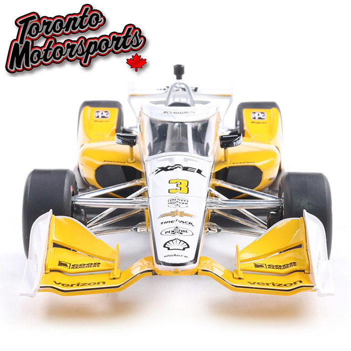 .2025 NTT IndyCar Series - #3 Scott McLaughlin / Team Penske, XPEL (Road Course) 1:18 Scale by IXO #IND18012