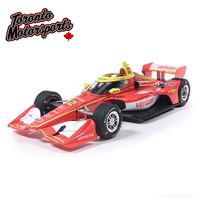 2026 NTT INDYCAR Series - #12 David Malukas / Team Penske, Verizon (Road Course) LIMITED EDITION 1:18 Scale by IXO # IND18039