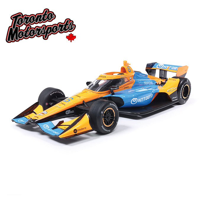 2026 NTT INDYCAR Series - #6 Nolan Siegel / Arrow McLaren, NTT Data (Road Course) LIMITED EDITION 1:18 Scale by IXO #IND18048