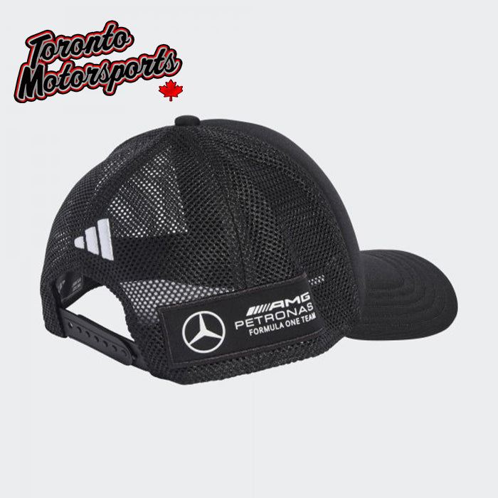 2026 Mercedes AMG Petronas F1 - Team Star Trucker - Adidas Black - Officially Licensed #JX1418