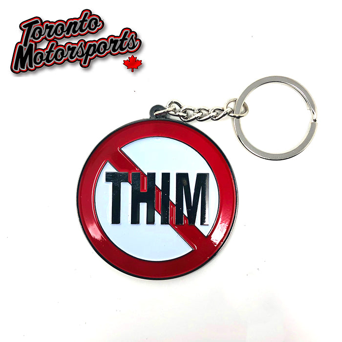 Off Track with Hinch & Rossi 'AntiTHIM' - Enamel Key Chain #KEY-ANTITHIM