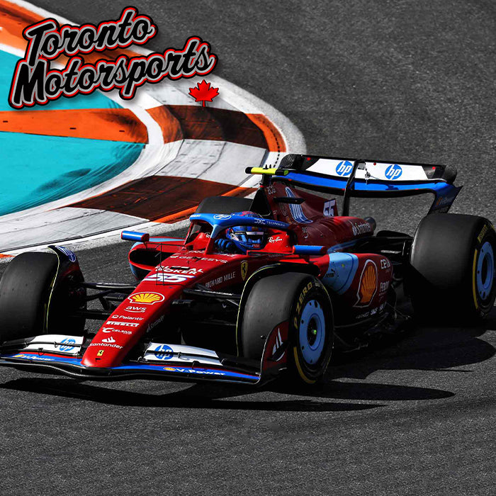 2024 Ferrari SF-24 #55 Carlos Sainz - Miami GP 1:43 Scale by Look Smart  #LSF1062