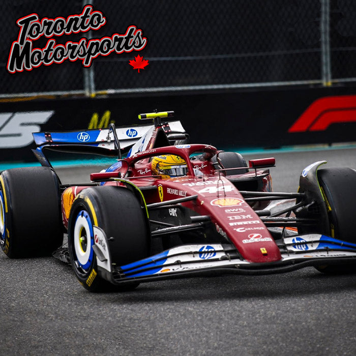 2025 Ferrari SF-25 #44 Lewis Hamilton – Miami GP - 1:43 Scale by LookSmart #LSF1077