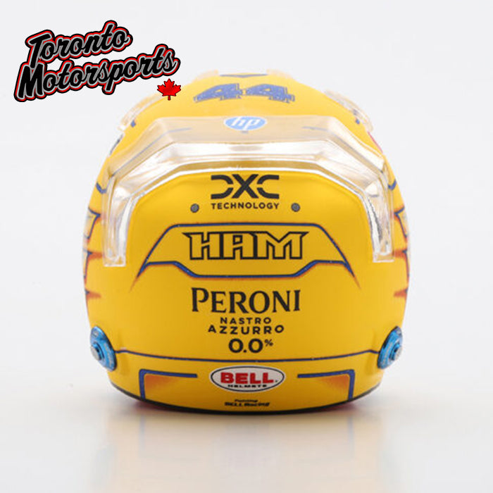2025 Lewis Hamilton Scuderia Ferrari - Miami GP - F1 Replica Helmet - 1:5 Scale by Looksmart #LSHEL015