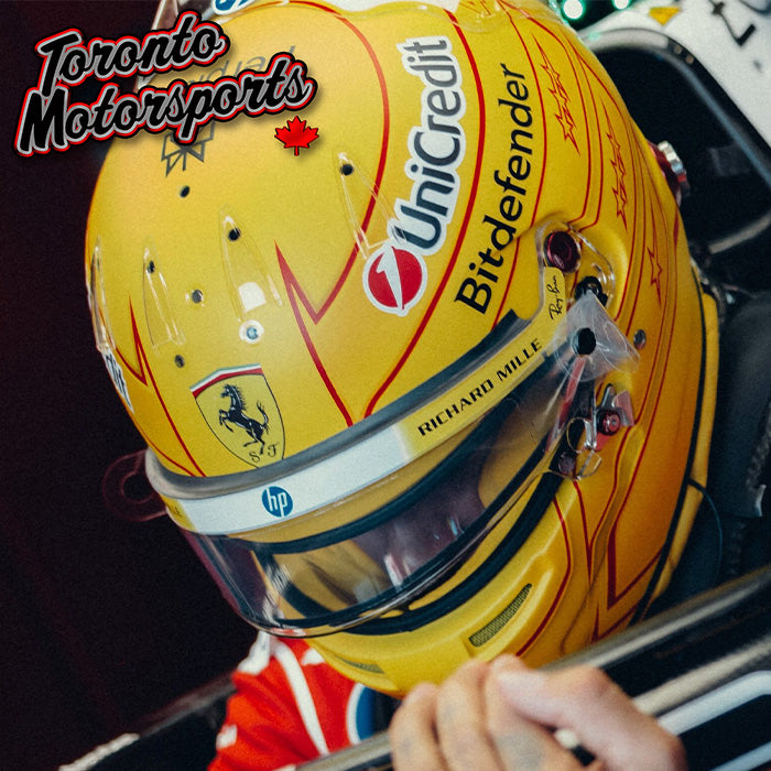 2026 Lewis Hamilton Scuderia Ferrari HP - 2026 SEASON - F1 Replica Helmet - 1:5 Scale by Looksmart #LSHEL031
