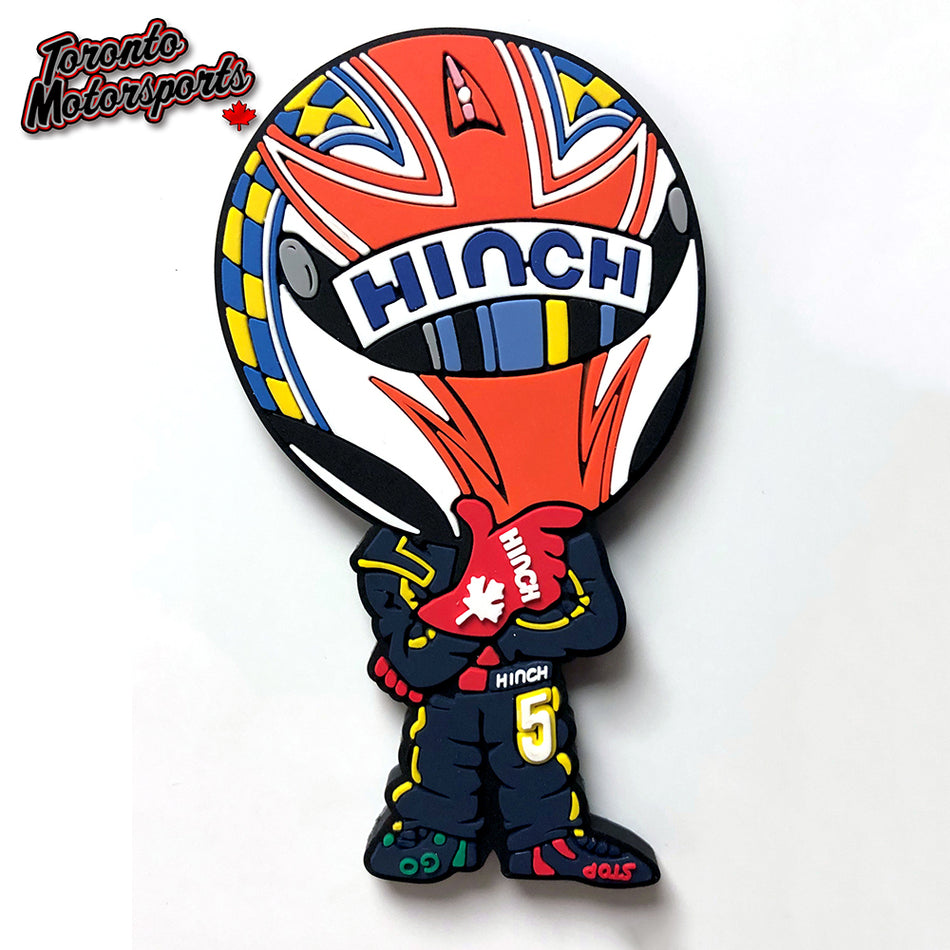 James Hinchcliffe  "HINCH" -  3D PVC Fridge Magnet #MAGNET-HINCH