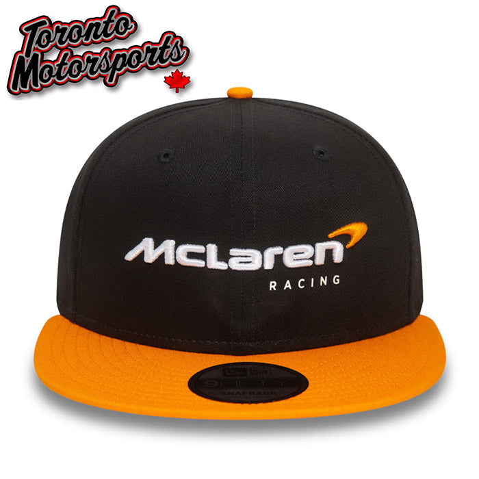 .2025 McLaren F1 Essential Anthracite/Papaya - New Era 9FIFTY Team Cap - Officially Licensed #MCL-60504225