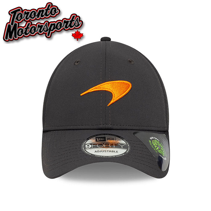 .2025 McLaren F1 HQ Anthracite - New Era 9FORTY Team Cap - Officially Licensed #MCL-60669280