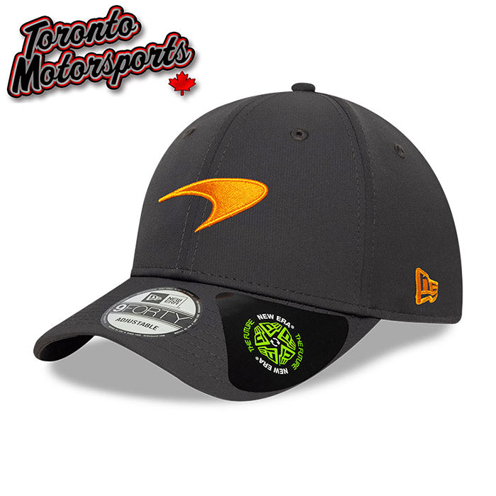 .2025 McLaren F1 HQ Anthracite - New Era 9FORTY Team Cap - Officially Licensed #MCL-60669280