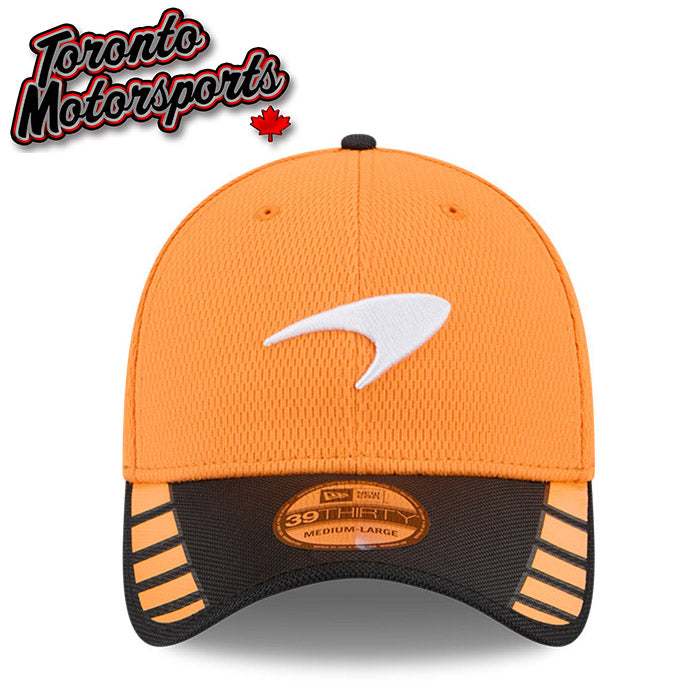 McLaren F1 Printed Visor - New Era 39THIRTY Stretch Fit Team Cap - Officially Licensed #MCL-60720849