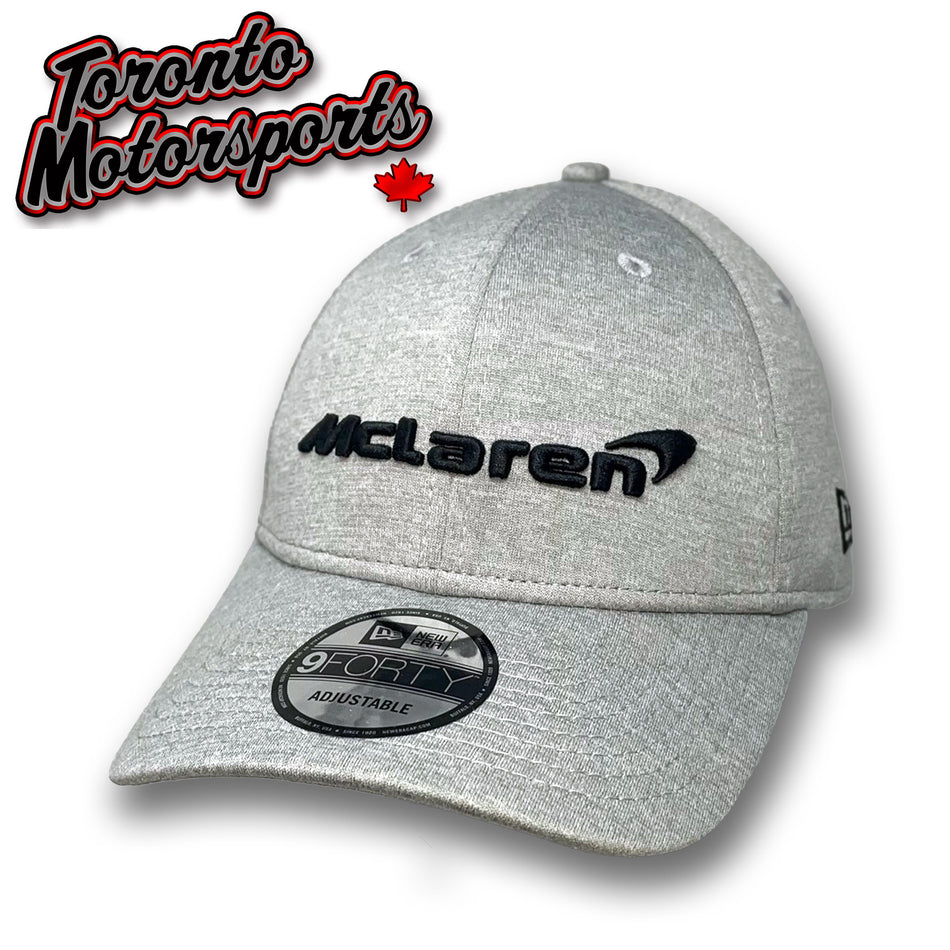 .McLaren Wordmark (Stone Grey) - NEW ERA 9FORTY Cap Officially Licensed #MCL-70786890