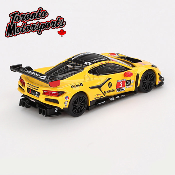 2024 Chevrolet Corvette Z06 GT3.R Pratt & Miller #3 García/Juncadella /Sims – Daytona 24hrs. 1:64 Scale by MiniGT #MGT00854