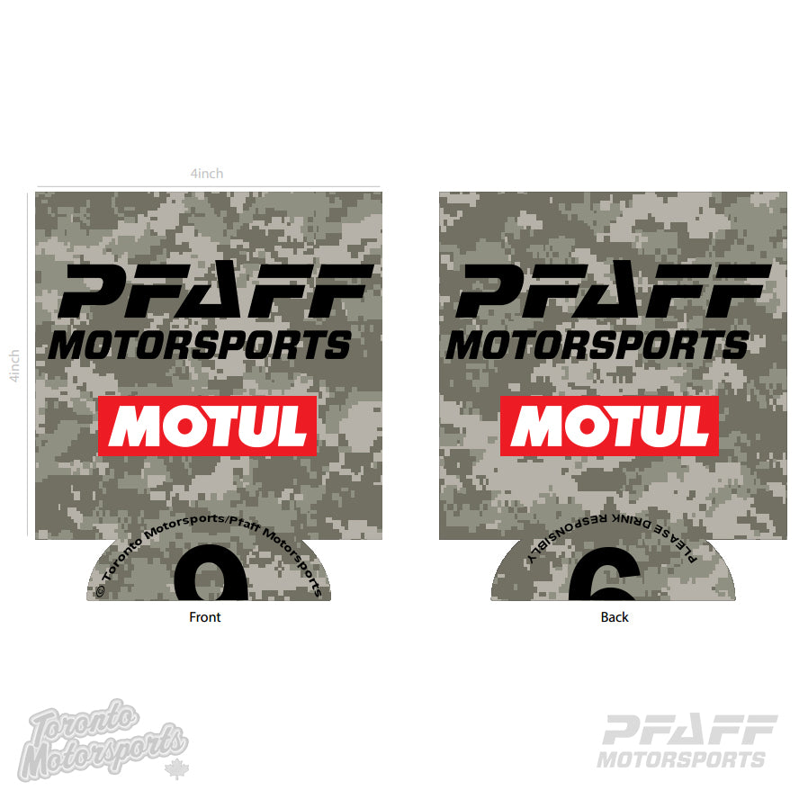 Pfaff Motorsports 'Camo' Neoprene Beverage Cooler  #PFAFF-CAMOCOOLER