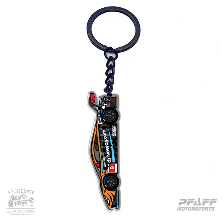 Pfaff Motorsports 'McLaren 720S GT3 EVO' Enamel Key Chain #PFAFF24-104