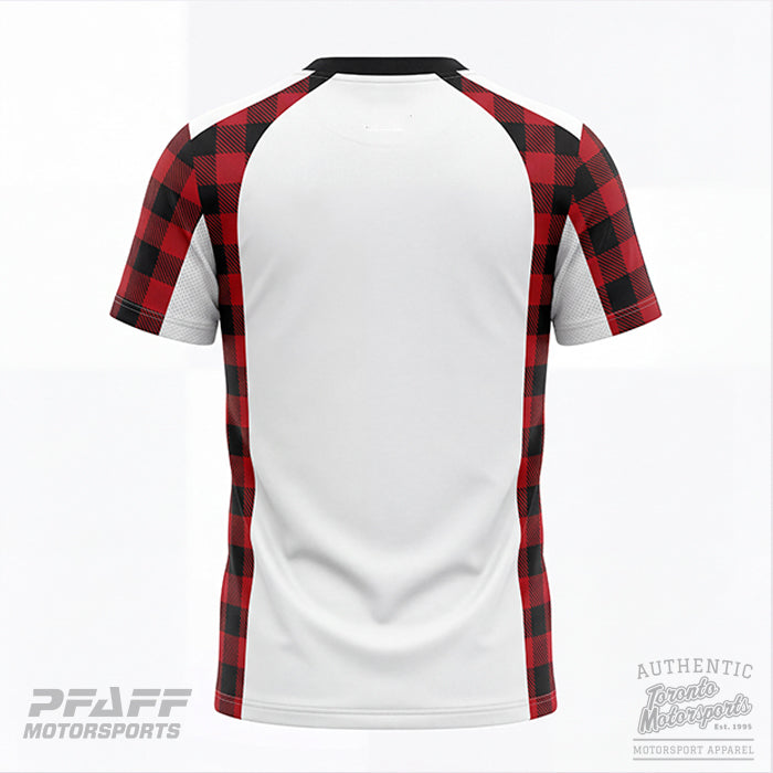 Pfaff Motorsports TEAM LAMBORGHINI JERSEY - White/Plaid PFAFF26-207